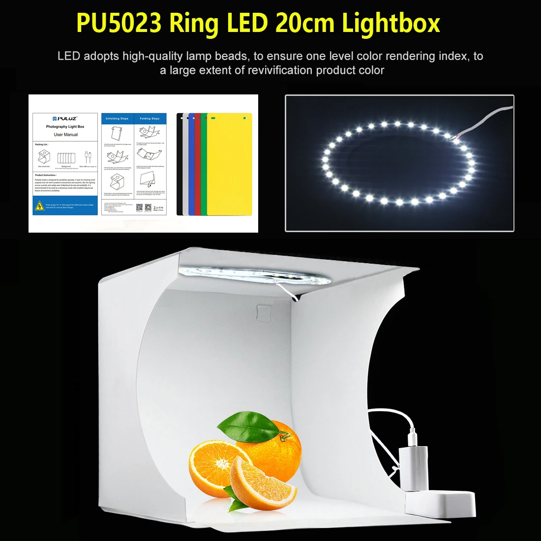 20cm Ring LED