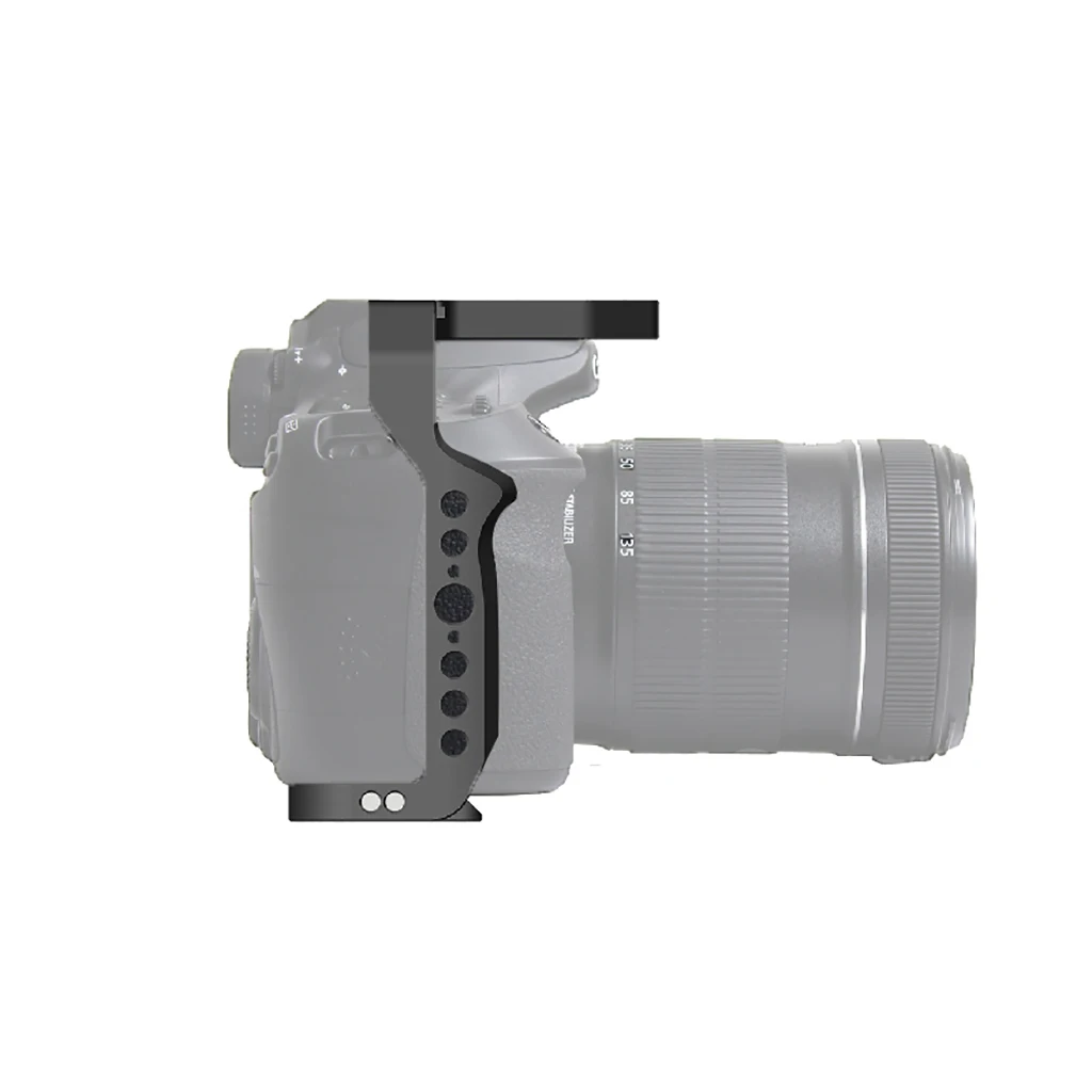 Camera Cage Rig For Canon EOS 70D 80D 90D Aluminum Alloy Protective Frame with Cold Shoe 1/4 3/8 Thread Photography Accessories