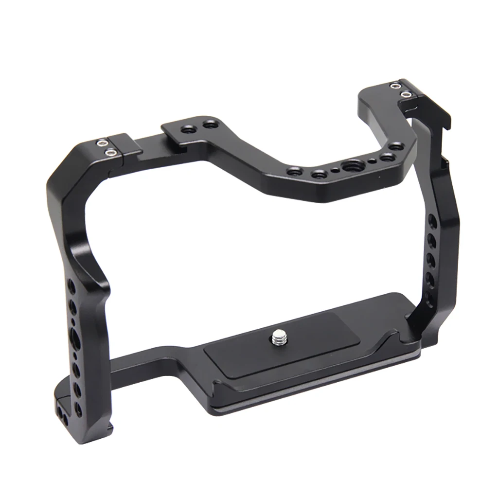Camera Cage Rig For Canon EOS 70D 80D 90D Aluminum Alloy Protective Frame with Cold Shoe 1/4 3/8 Thread Photography Accessories
