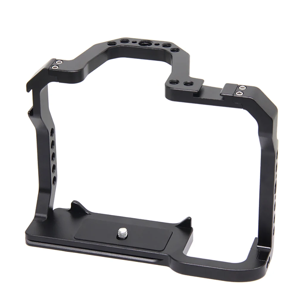 Camera Cage Rig For Canon EOS 70D 80D 90D Aluminum Alloy Protective Frame with Cold Shoe 1/4 3/8 Thread Photography Accessories
